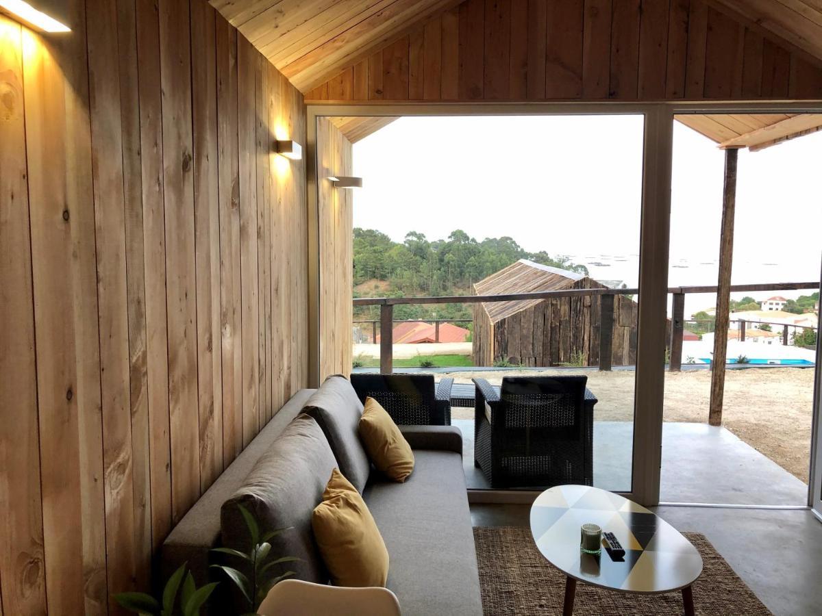 Cabanas Rias Baixas Pobra Do Caraminal Exterior foto